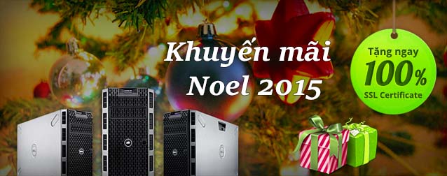 Khuyến mại Hosting dịp Noel 2015