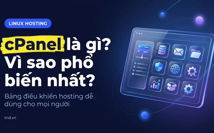 cPanel là gì? Vì sao phổ biến nhất?. Bảng điều khiển hosting dễ dùng cho mọi người