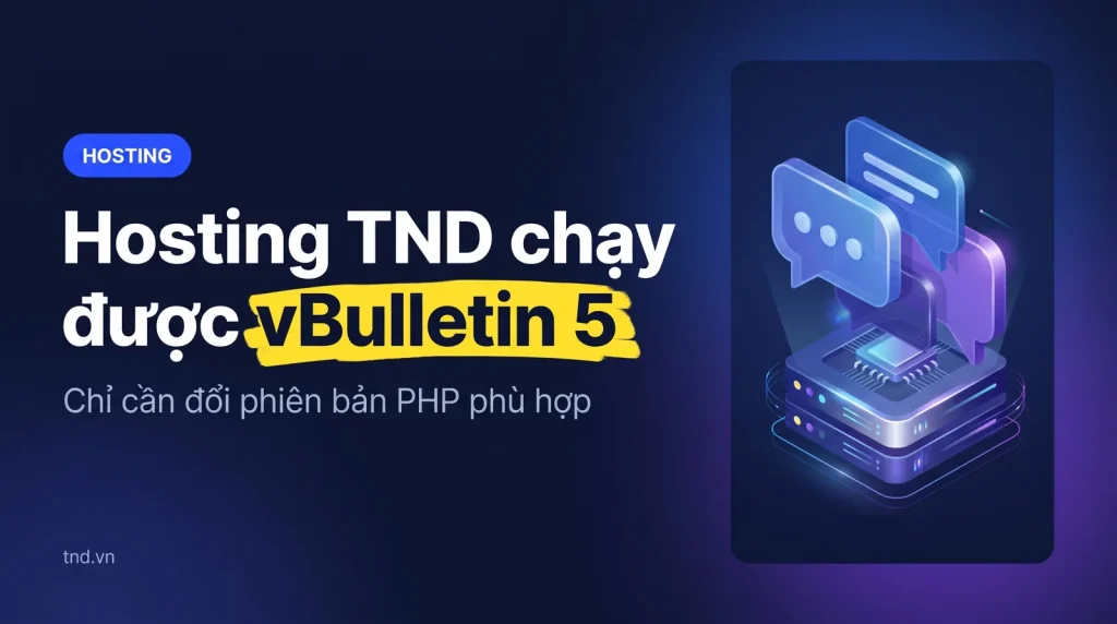 Hosting TND Hỗ Trợ vBB 5 Connect