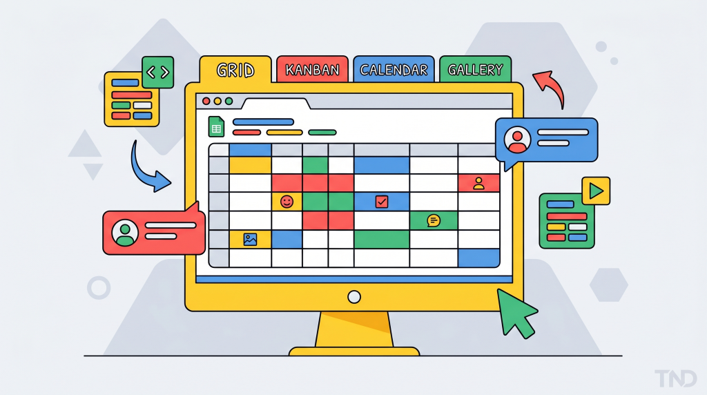 Airtable No-Code Database cho Doanh Nghiệp | TND