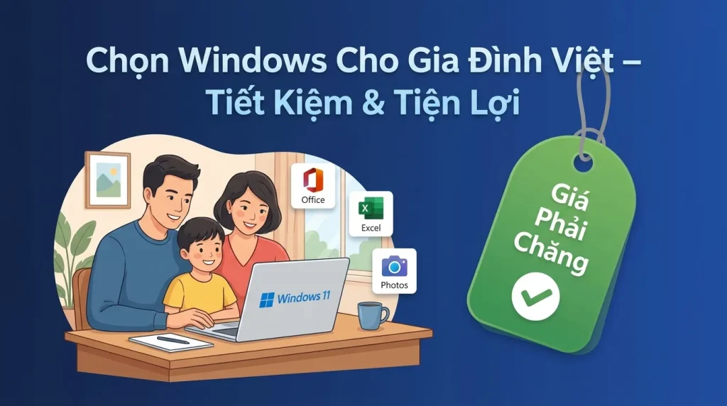 Cá Nhân Thường Nên Mua Windows Bản Quyền Loại Nào: Hướng dẫn chi tiết theo Luật 2026