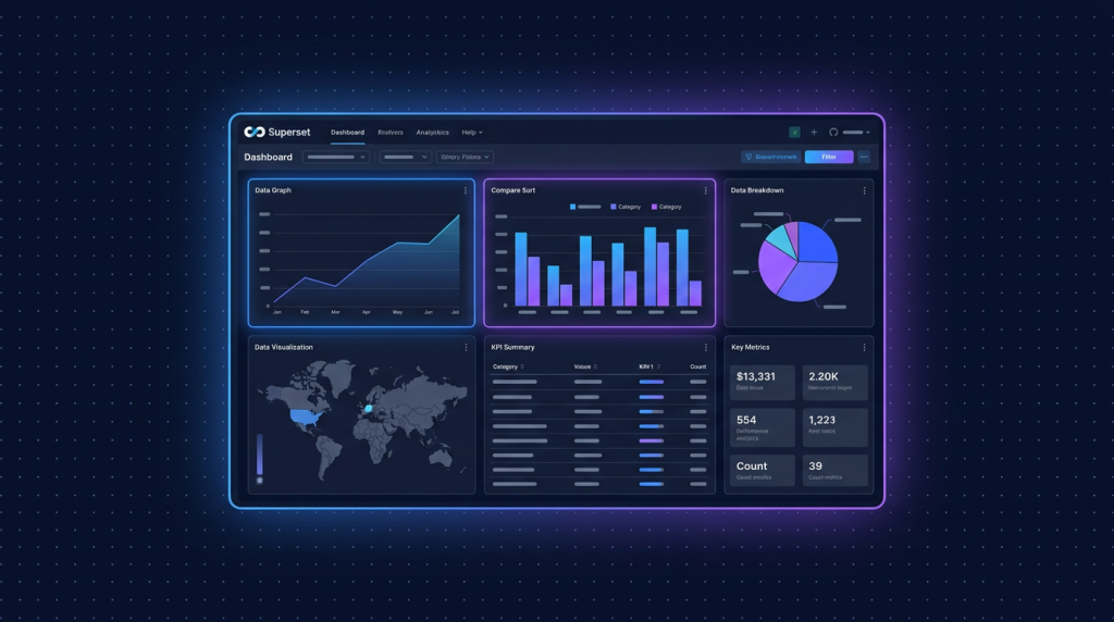 Apache Superset trên VPS: BI dashboard mạnh hơn Metabase cho startup
