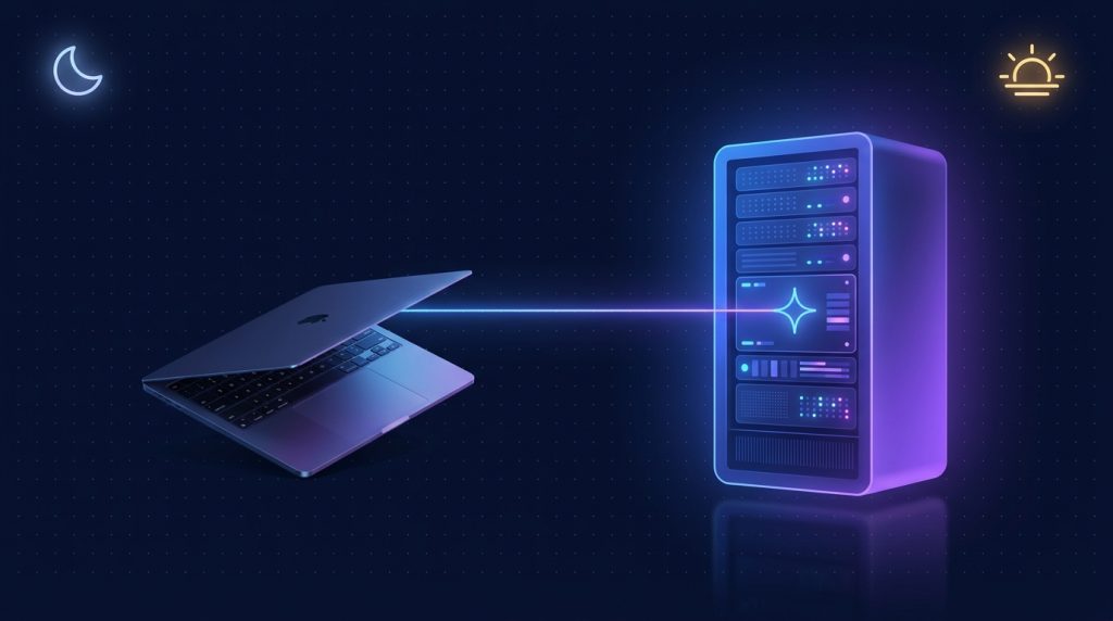 Async workflow Antigravity: giao task agent, đóng laptop, sáng nhận kết quả