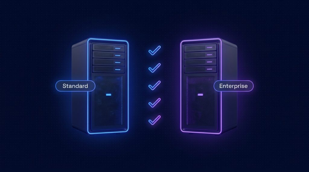 SQL Server 2022 Standard vs Enterprise: khác nhau thế nào