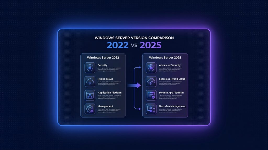 Windows Server 2022 vs 2025: có đáng nâng cấp 2026 không?