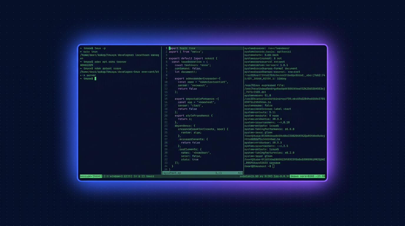 Setup tmux cho freelancer làm 3 dự án song song trên 1 VPS