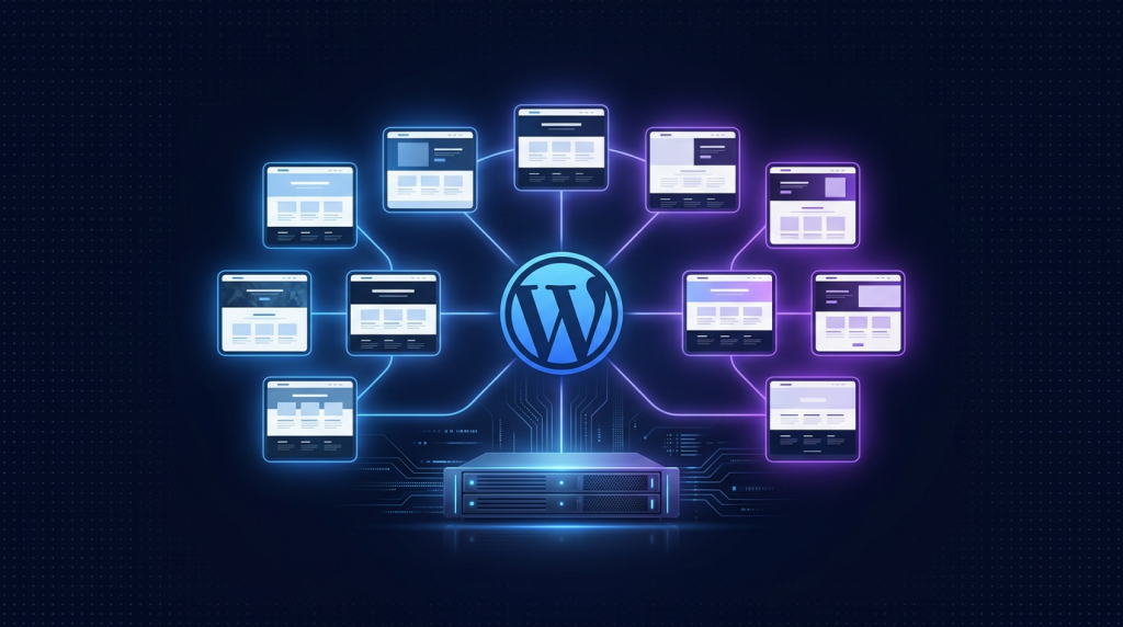 WordPress Multisite trên VPS: host 10 site khách hàng tiết kiệm