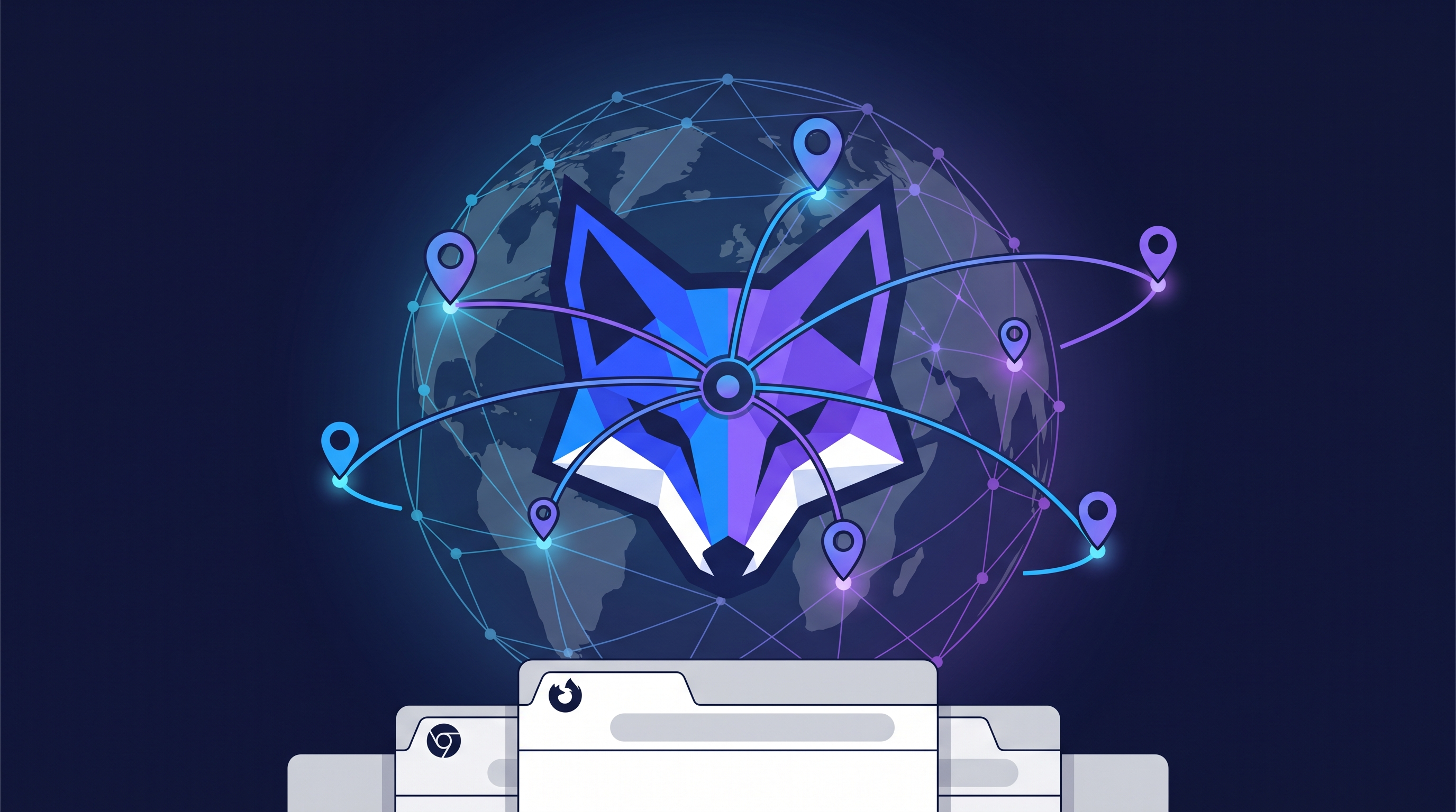FoxyProxy hướng dẫn Chrome Firefox 2026 - quản lý nhiều proxy với pattern URL routing