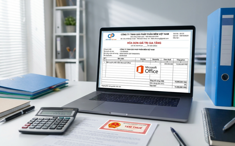 Hóa đơn VAT phần mềm bản quyền Thông tư 78/2021