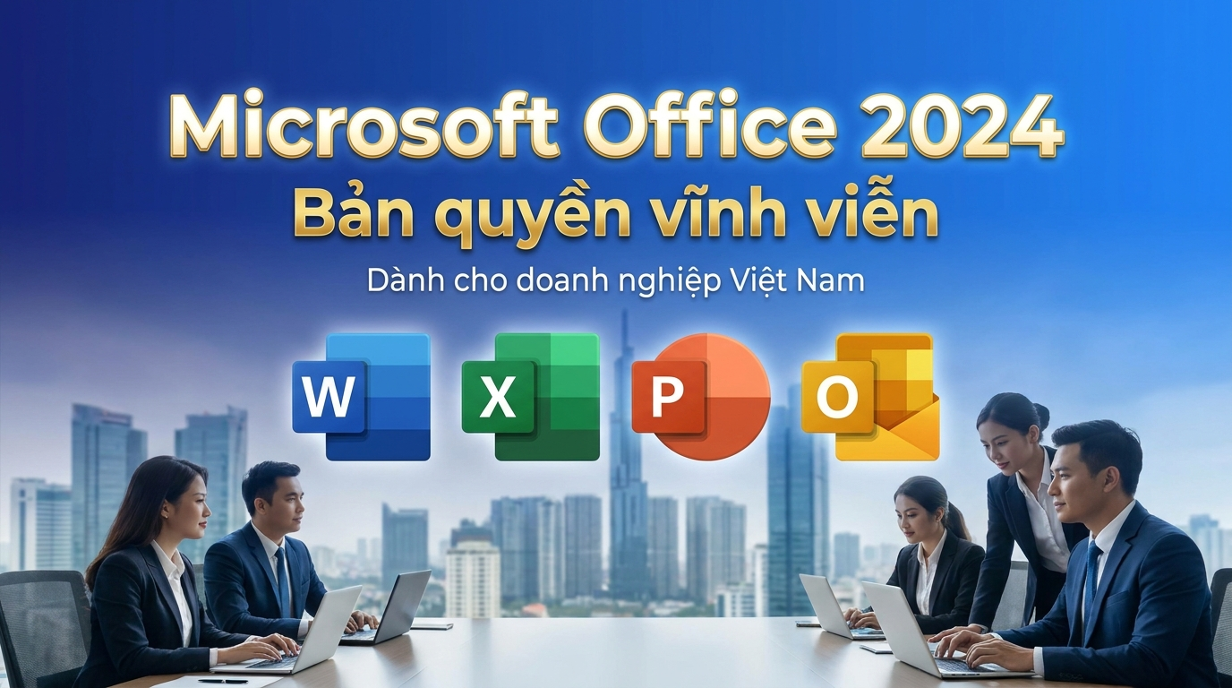 Office 2024 bản quyền doanh nghiệp TND