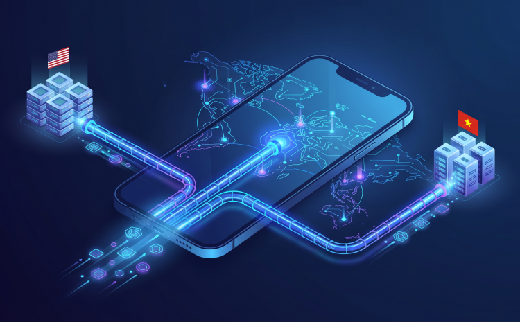 Shadowrocket cấu hình proxy IPv4 SOCKS5 trên iOS - kết nối từ iPhone qua proxy US và VN