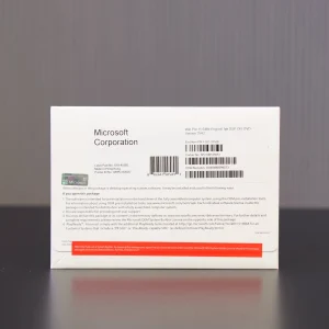 Windows 11 Pro 64-bit OEM FQC-10528 chính hãng - mặt sau hộp DVD tem COA
