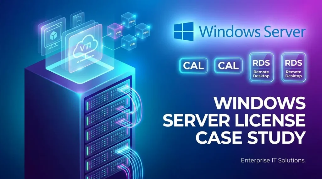 Case study mua Windows Server license: 6 trường hợp thường gặp tại doanh nghiệp Việt