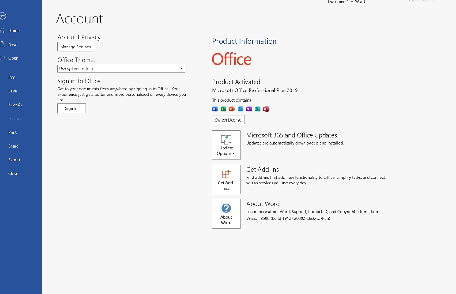 Hướng dẫn cài đặt Key bản quyền Office 2019 mua của TND
