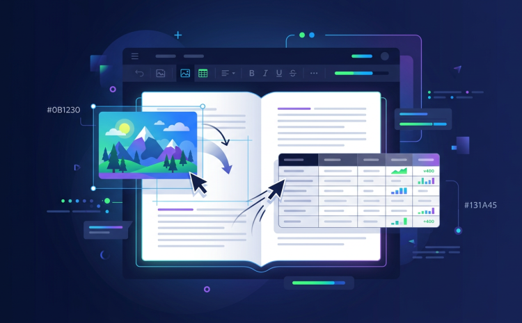 Cách chèn ảnh và bảng trong LibreOffice Writer