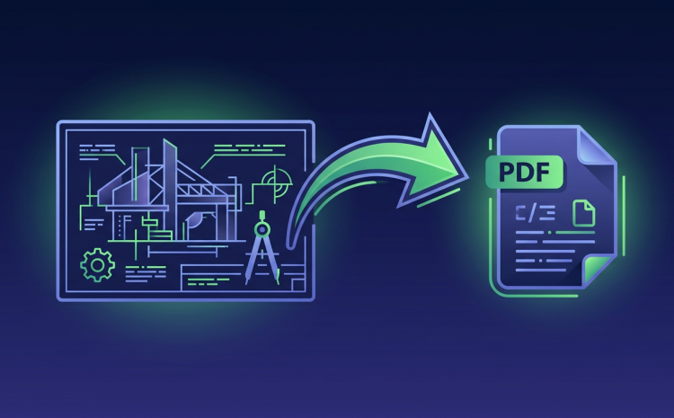 Cách chuyển file CAD DWG sang PDF