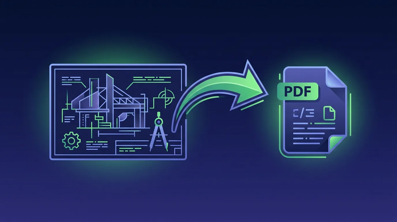 Cách chuyển file CAD DWG sang PDF dễ dàng