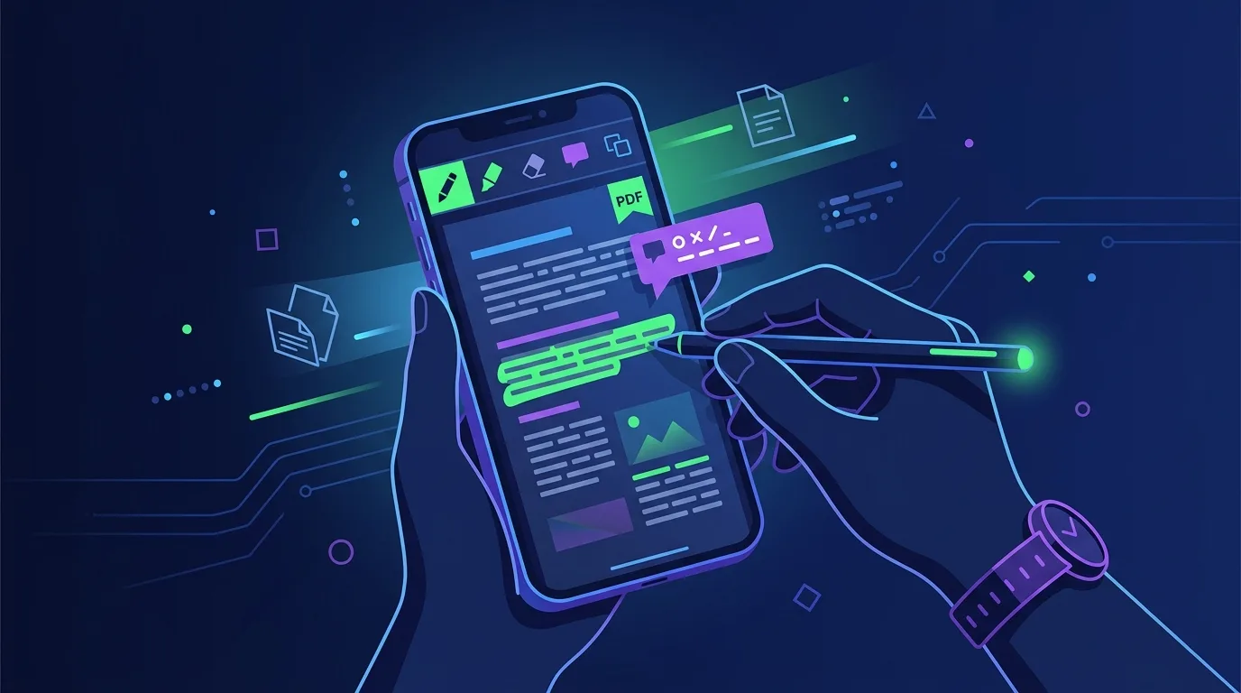 Đọc và chỉnh sửa PDF trên điện thoại