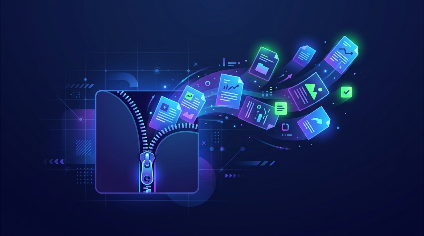 Cách giải nén file ZIP và 7Z trên Windows
