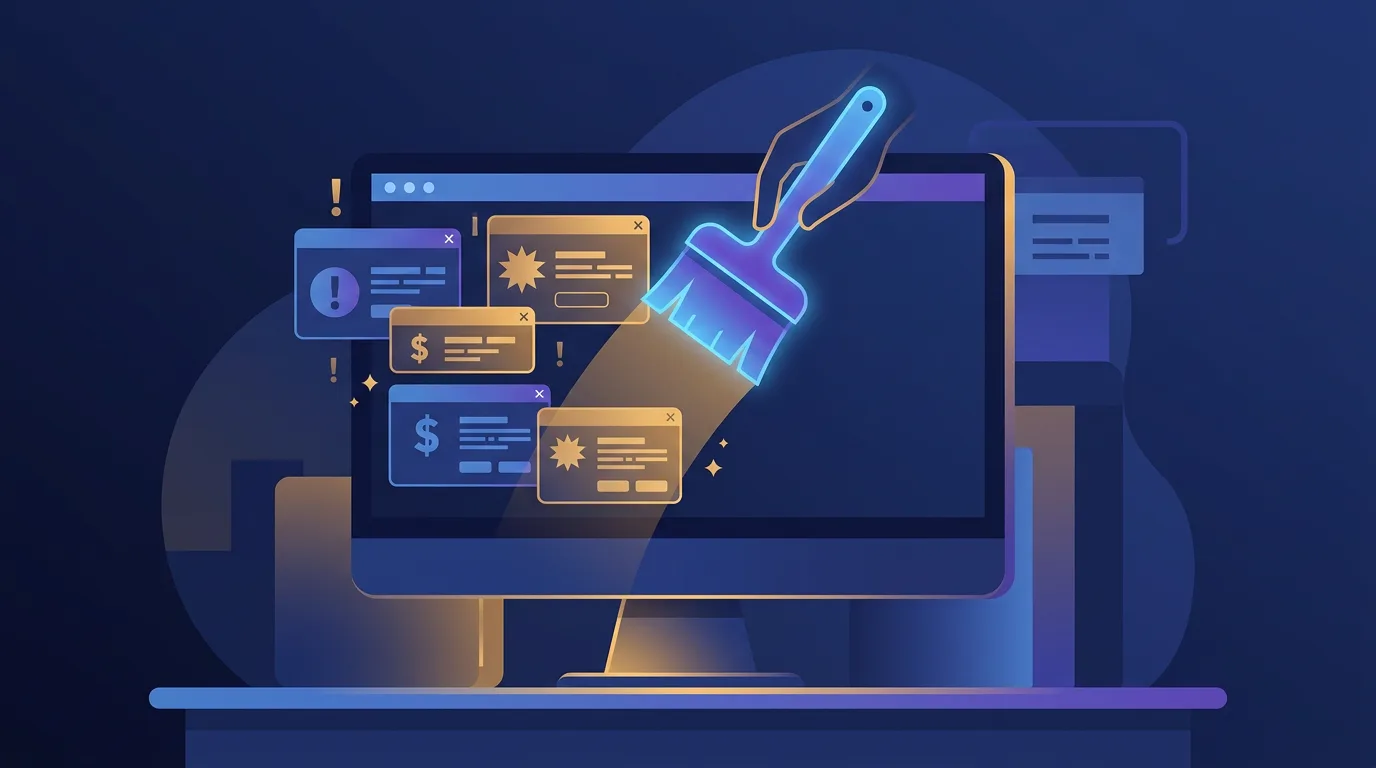 Gỡ bỏ phần mềm quảng cáo adware