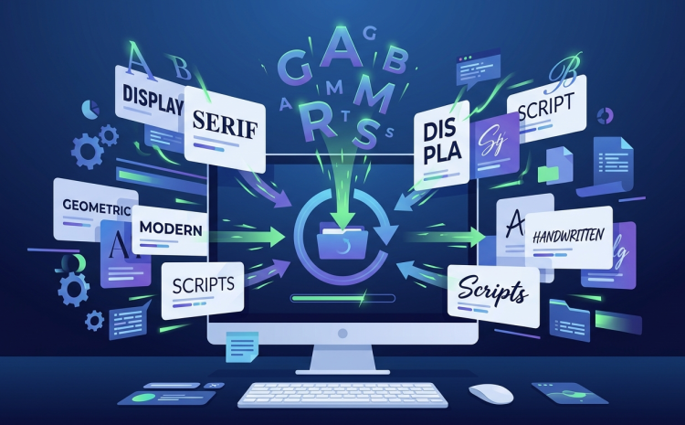 Cách tải font chữ miễn phí bản quyền
