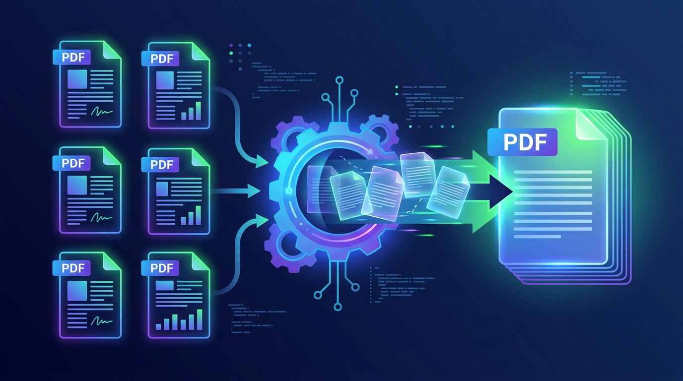 Cách ghép gộp nhiều file PDF thành 1 tập