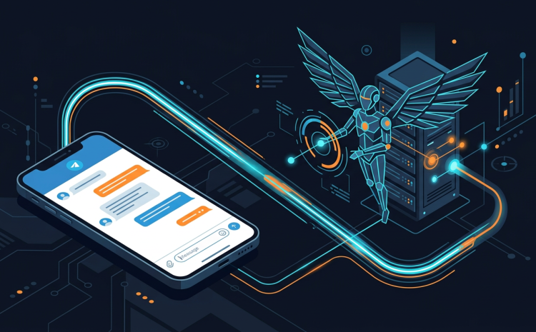 Minh hoạ điều khiển Hermes Agent qua Telegram bot từ phone