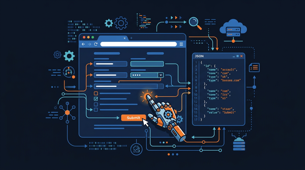 Minh hoạ Hermes browser automation đăng nhập và extract data