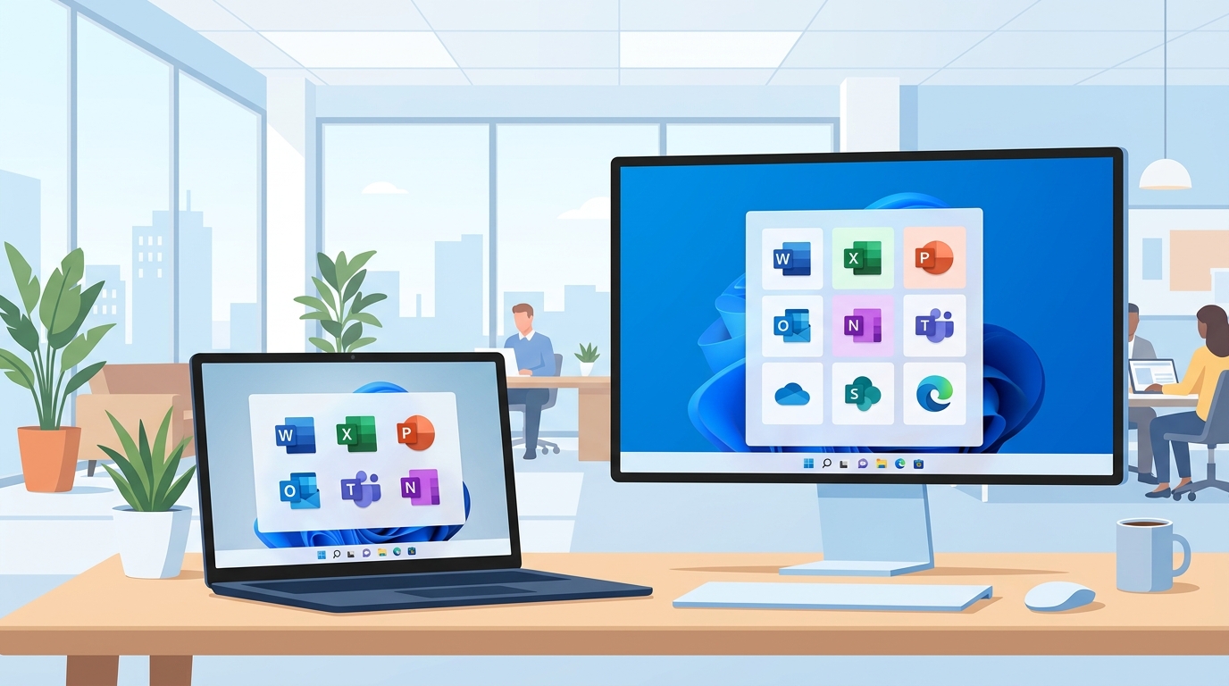 Microsoft bản quyền cho doanh nghiệp