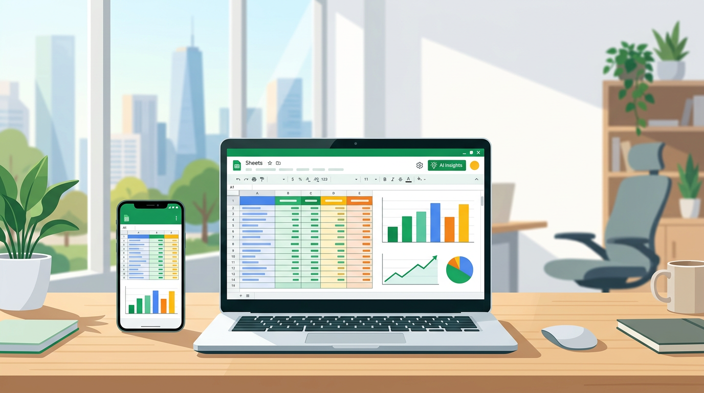 Google Sheets cho doanh nghiệp