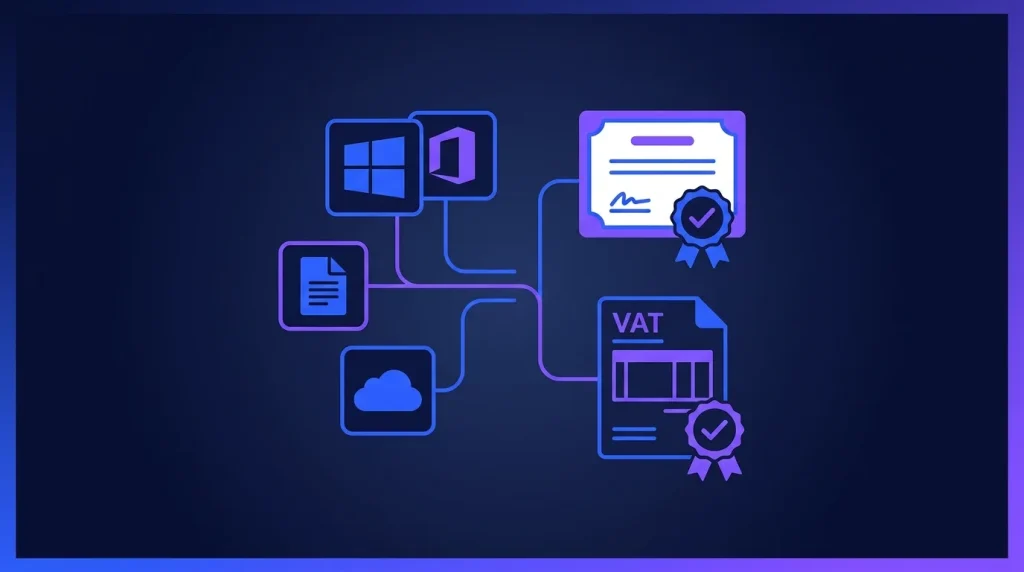 Mua bản quyền Microsoft chính hãng: Windows, Office, 365