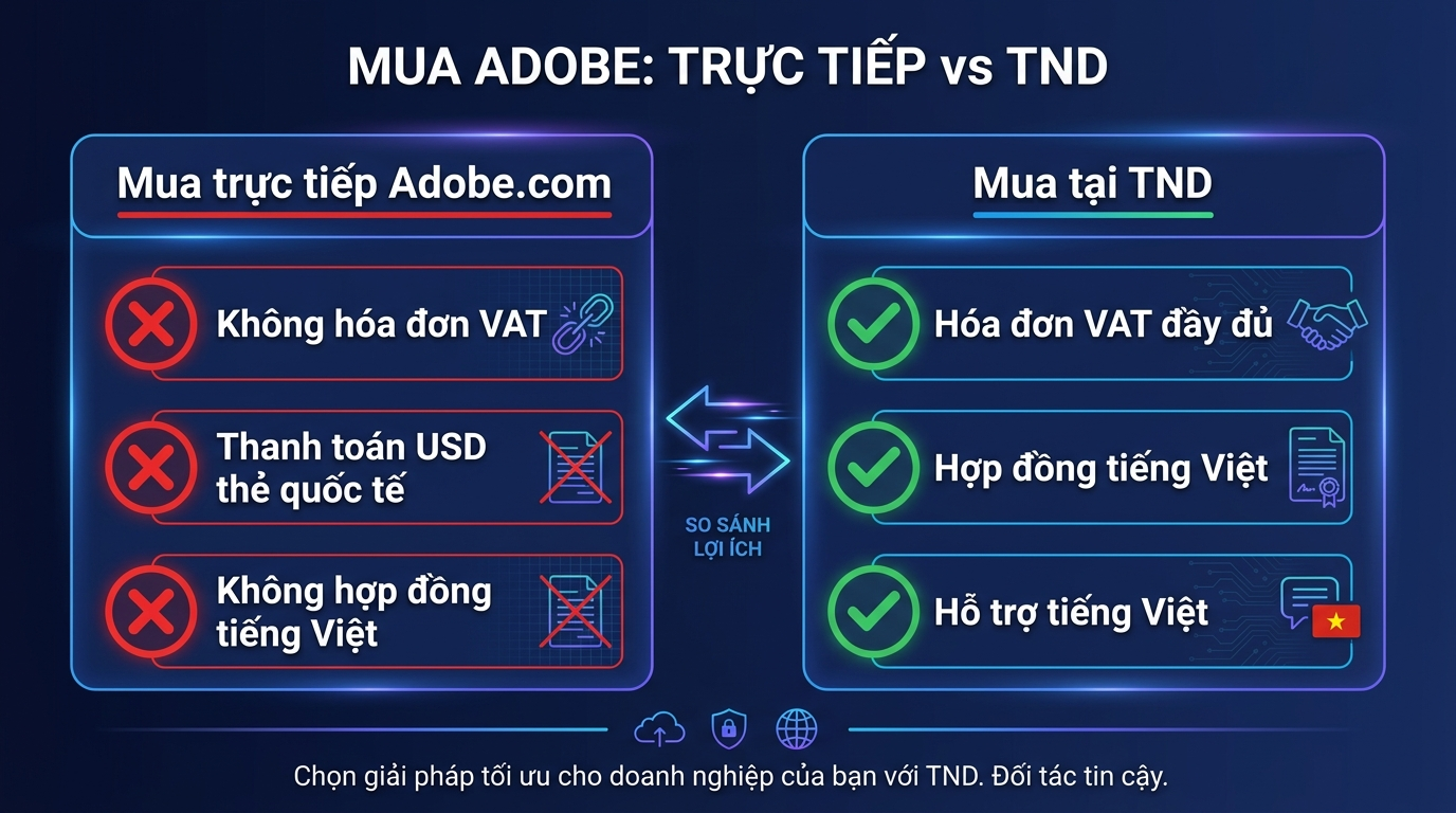 Mua Adobe Bản Quyền Ở Đâu Uy Tín, Giá Bao Nhiêu? [2026]