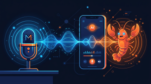 Minh hoạ OpenClaw Voice Mode nói chuyện qua iPhone Android