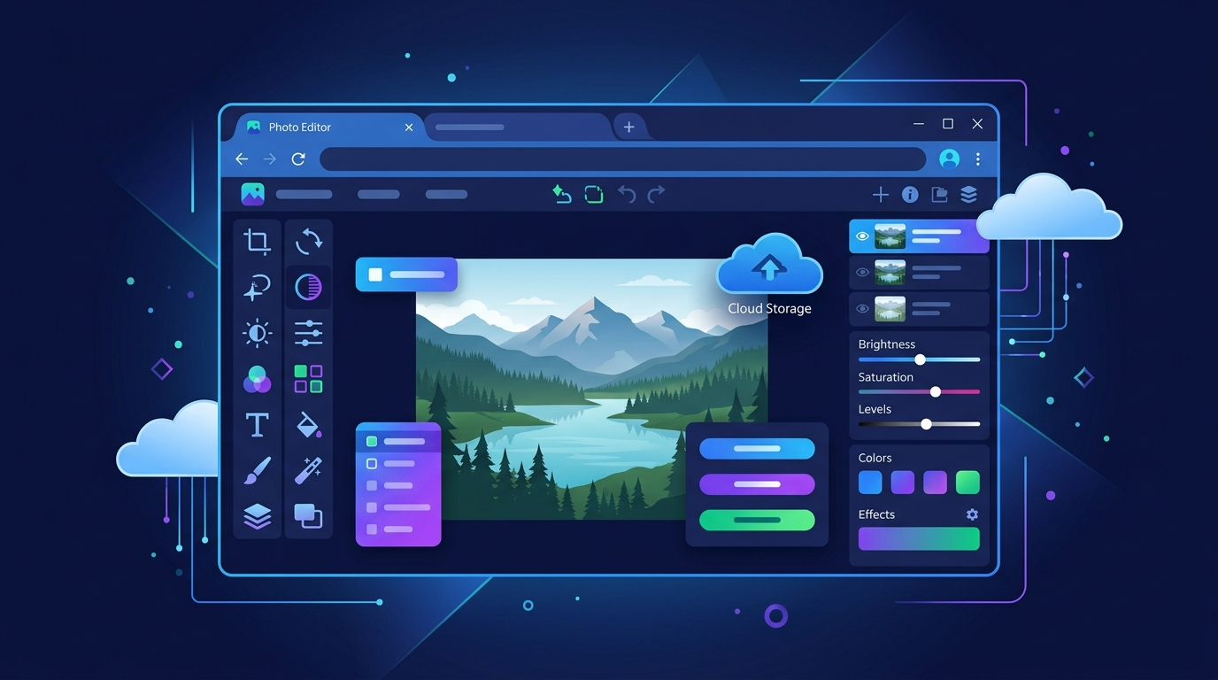 Photopea là gì - công cụ chỉnh sửa ảnh online giống Photoshop