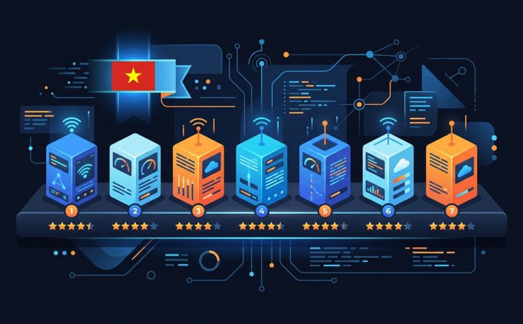 Minh họa top 7 VPS Việt Nam giá rẻ 2026 so sánh