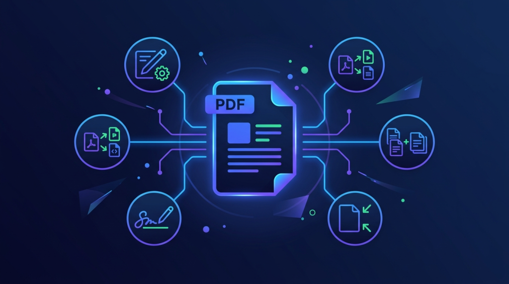 Xử lý PDF toàn tập 2026: mọi tác vụ chỉnh sửa, chuyển đổi miễn phí