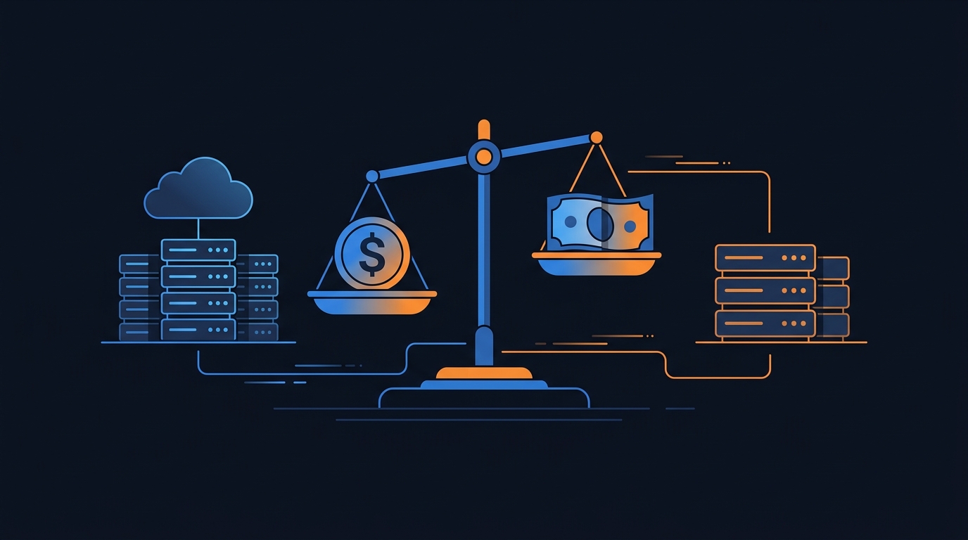 Minh họa AWS GCP vs VPS Việt Nam chi phí startup