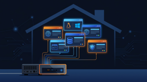 Minh họa cài Proxmox build cloud nhỏ tại nhà