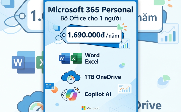 Microsoft 365 Personal là gì? Bên trong gói có những app nào