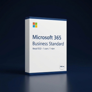 Hộp bản quyền Microsoft 365 Business Standard Retail ESD 1 user 1 năm