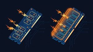 Minh họa RAM ECC vs RAM thường VPS