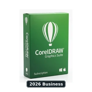 CorelDRAW Graphics Suite 2026 Business bản quyền vĩnh viễn (kèm 2 năm CorelSure, 1-4 seat)