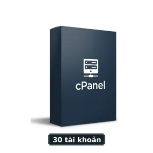 cPanel Pro Cloud bản quyền chính hãng (30 tài khoản cPanel)