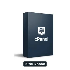 cPanel Admin Cloud bản quyền chính hãng (5 tài khoản cPanel)
