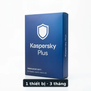 Kaspersky Plus - Bảo mật kèm VPN không giới hạn (1 thiết bị/3 tháng)