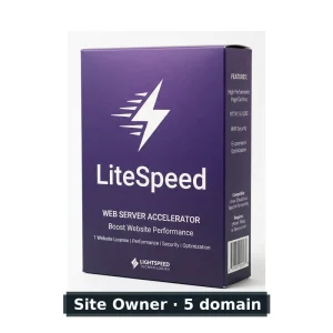 LiteSpeed Web Server Site Owner bản quyền chính hãng (5 domain)