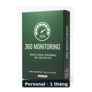 360 Monitoring Personal bản quyền chính hãng (1 tháng)