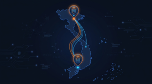 Minh họa VPS Hà Nội vs TP HCM vs Đà Nẵng chọn datacenter