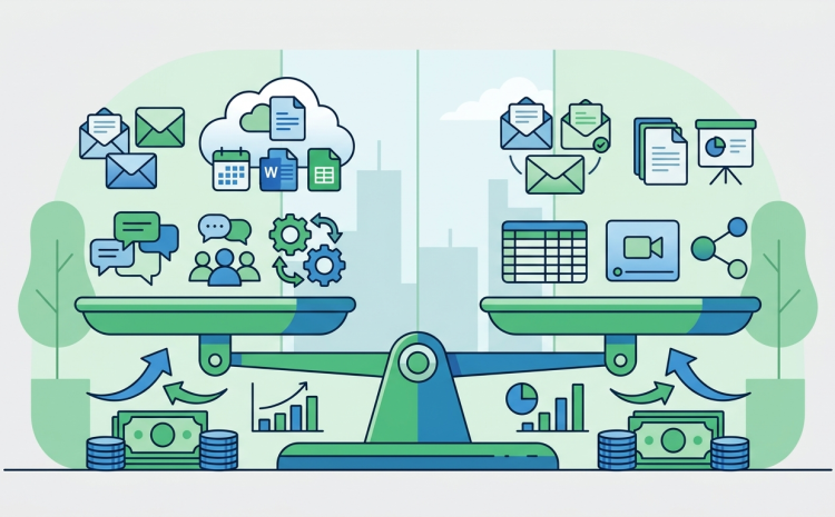 So sánh Zoho Workplace và Google Workspace cho doanh nghiệp tiết kiệm