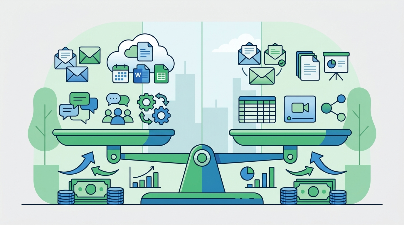 So sánh Zoho Workplace và Google Workspace cho doanh nghiệp tiết kiệm